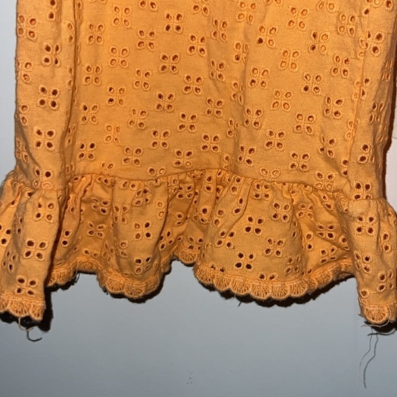 ASOS Orange Ruffle Hem Pants - Picture 11 of 16